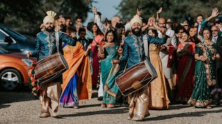 Drummers Delight  Dhol Players  The ULTIMATE Wedding Entrance [upl. by Gati464]