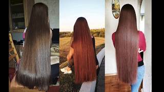 Beautiful Silky Long Hair by Nastya Legkoparim [upl. by Pincince163]