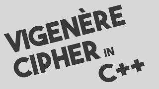 Vigenere Cipher Encryption amp Decryption in C [upl. by Eelir]