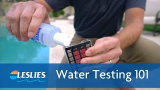 Water Testing 101  Leslies [upl. by Dulcine]