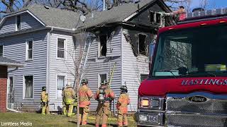 Hastings Minnesota House Fire  March 18 2024 [upl. by Ratha627]