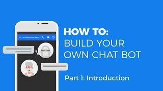 HOW TO MAKE A CHATBOT  INTRODUCTION [upl. by Egroeg506]