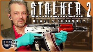 Firearms Expert Reacts to STALKER 2 Heart of Chornobyl Guns  EXP [upl. by Rondon]