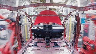 How Model 3 gets made [upl. by Aketahs]