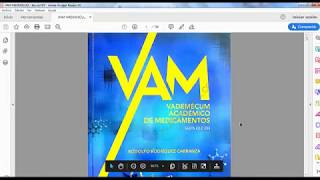 VAM Vademécum Académico de medicamentos PDF [upl. by Ares62]