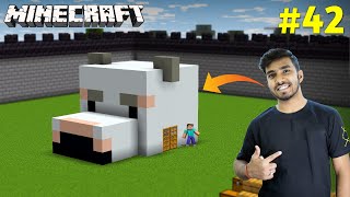 FINALLY I MADE HOUSE FOR MY POLAR BEAR  MINECRAFT GAMEPLAY 42 [upl. by Ellenrad]