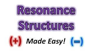 Finding Resonance Structures Made Easy  Part 1  Organic Chemistry [upl. by Nauaj984]