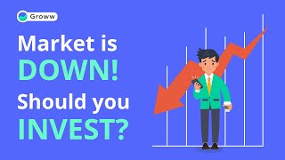 Market Today Why Market is Down  Should you Invest in Stocks When Market is Down  Stock Market [upl. by Otrebor988]