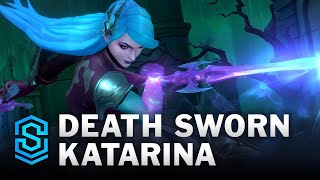 Death Sworn Katarina Wild Rift Skin Spotlight [upl. by Atik]