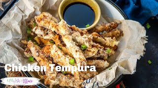 Chicken Tempura Recipe [upl. by Maloy]