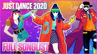 Just Dance 2020 Full Song List  Ubisoft US [upl. by Assirim]