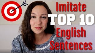 How to Pronounce TOP 10 English Sentences [upl. by Aric]