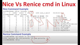 11 nice vs renice commands in Linux  DIT Evolution  Linux tutorial for beginners [upl. by Berri]