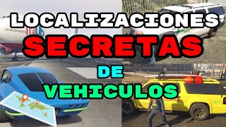 TOP 6 LOCALIZACIONES SECRETAS DE VEHICULOS EN GTA MODO HISTORIA [upl. by Anahgem]