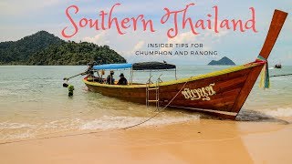 Southern Thailand  Insider tips for Chumphon and Ranong [upl. by Yenalem]