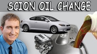 How to Change Oil Toyota Scion TC [upl. by Silvain]