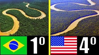 LOS 10 RÍOS MÁS LARGOS DEL MUNDO [upl. by Garap]