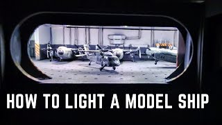 Model Making Tutorial How to Light a Model Ship [upl. by Htebasil]