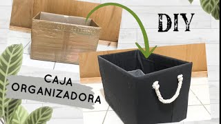 DIY Caja Organizadora  transformación de caja de cartón [upl. by Hephzipah]