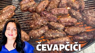 How to Make ČEVAPČIČI  Traditional Ćevapi Recipe  Ćevapčići ❤️ [upl. by Jerad]