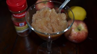 How to make easy homemade applesauce  recipe  no sugar [upl. by Tisbee]