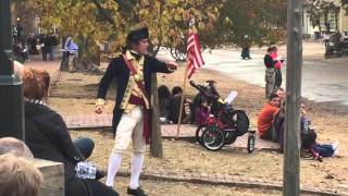 Reenactment of Colonial Williamsburg [upl. by Hahsi385]