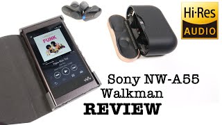 Sony NWA55 Digital Walkman REVIEW [upl. by Evars]