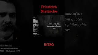 Nietzsche quotes and Philosophy  Intro [upl. by Aniluj276]