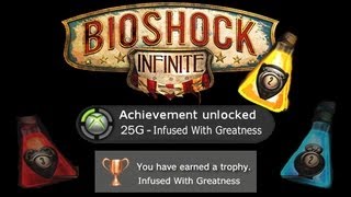 BioShock Infinite ALL Infusions Guide [upl. by Ruskin230]