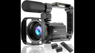 4K Ultra HD 48MP Video Camera [upl. by Aihsena]