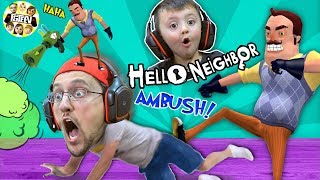 Hello Neighbor Story Mod Who Kicked Duddy FGTEEV Gameplay  Skit [upl. by Naujet]