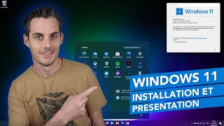 Windows 11  Installation et présentation des nouveautés [upl. by Valerye]