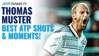 Thomas Muster Best ATP Shots amp Moments [upl. by Cordi958]