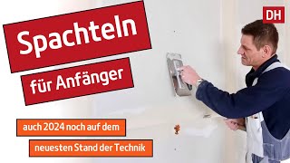 Spachteln lernen für Anfänger diy [upl. by Osswald]