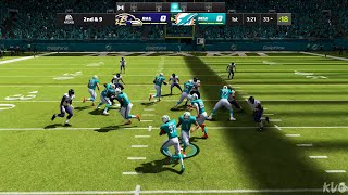 Madden NFL 22  Baltimore Ravens ​vs Miami Dolphins ​ Gameplay PS5 UHD 4K60FPS [upl. by Notneuq164]