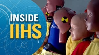 Inside IIHS Crash test dummies at work [upl. by Vashtee]