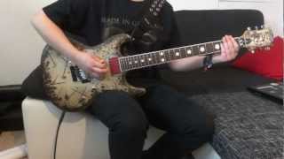 Rammstein Waidmanns Heil Guitar Cover ESP RZKI Richard Z Kruspe Burnt [upl. by Astrid]