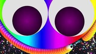 Slitherio  RAINBOW SKIN GamePlay  SPECIAL SKIN Release  World Record CODE UPDATE [upl. by Nnylyoj]