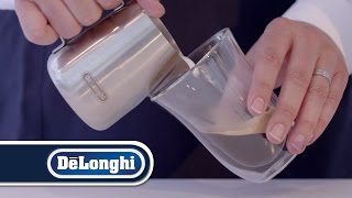 DeLonghi  How to make the perfect caffe latte [upl. by Averell]