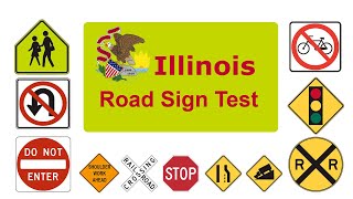 Illinois Road Sign Questions [upl. by Hairam432]