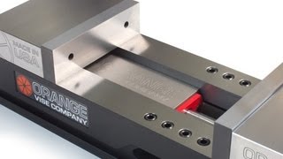 Orange QuickChange CNC Machine Vises [upl. by Kimmi]