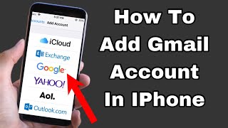 How To Sign In Gmail Account In IPhone [upl. by Martz939]