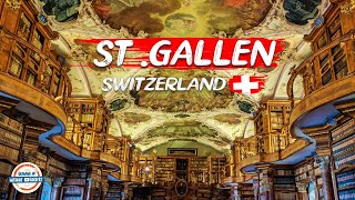 A Tour of St Gallen Switzerland and the Abbey Library one of the oldest in the world [upl. by Llenil]