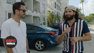 Jorge Masvidal story time Growing up in Miami backyard fights and more  UFC 251  ESPN MMA [upl. by Aneliram86]