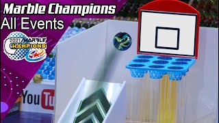 Marble Champions 2021  All Events  by Fubecas Marble Runs [upl. by Ibbed]