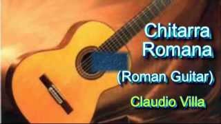 Chitarra Romana Roman Guitar  Claudio Villa Subt Italian amp English [upl. by Apicella]