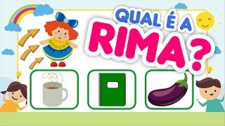 QUAL É A RIMA  Vila Educativa [upl. by Phina567]