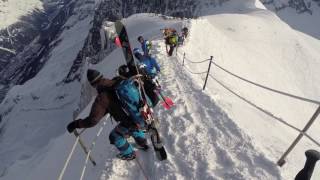 Aiguille du Midi Arete Chamonix 2016 [upl. by Idoc]