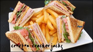 How to Make Club Sandwiches  Club Sandwich Recipe [upl. by Iclehc]