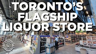 Torontos Newest Flagship LCBO Liquor Store [upl. by Garceau342]